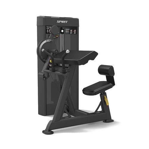 Máquina de musculación curl de brazos - SP-4607 - SPIRIT Fitness - extensión de tríceps