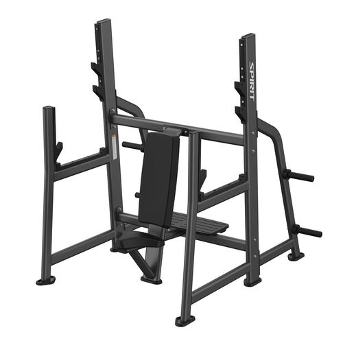 Banco de musculación ajustable - SP-7517 - SPIRIT Fitness - con soporte para mancuernas