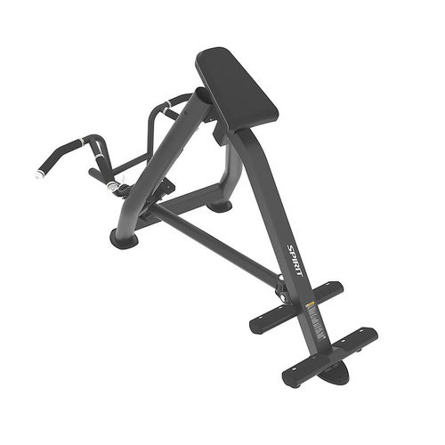Máquina de musculación tracción horizontal - SP-4231 - SPIRIT Fitness - con pesos libres