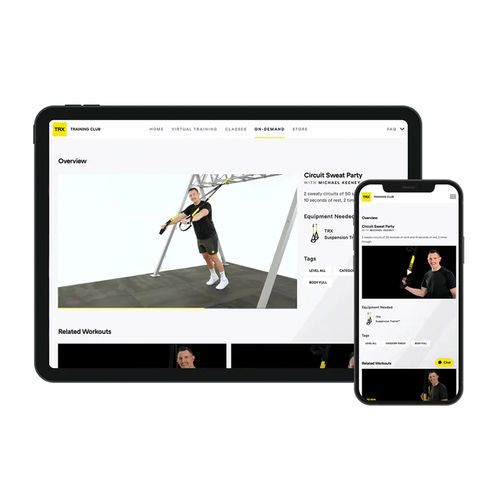 Aplicación Android de formación - TRX Training