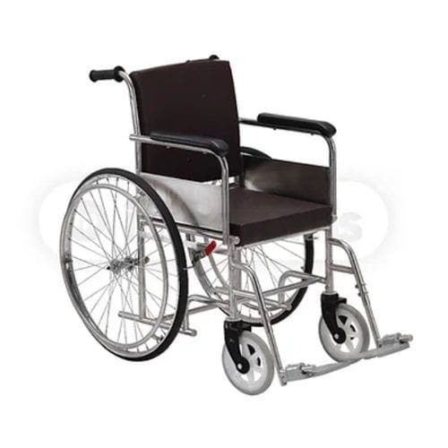 Silla de ruedas manual - IMED6301 - imedfurns Private Limited - de exterior / con reposapiernas