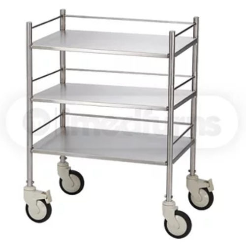 Carro para instrumental - IMED5909 - imedfurns Private Limited - para transporte / de acero inoxidable