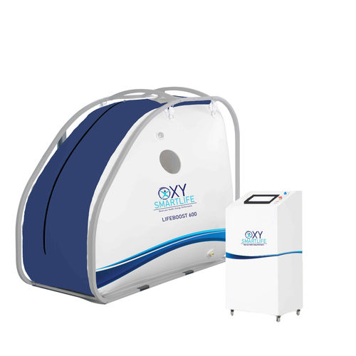 Cabina hiperbárica oxigenoterapia - LifeBoost 600 - Oxysmartlife - hinchable / monoplaza