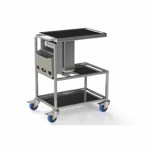 Carro médico - MGA Technologies - para aparato / de almacenamiento / de limpieza