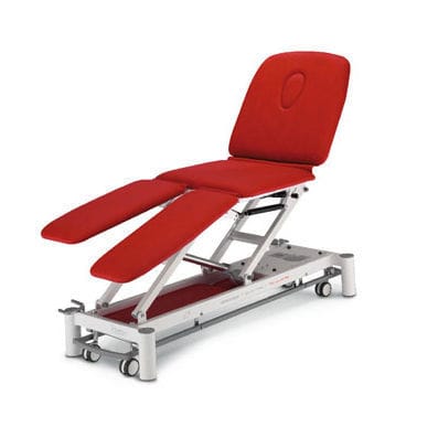 Mesa de reconocimiento de fisioterapia - PICASSO QUATTRO - Ferrox - eléctrica / de altura variable / con ruedas