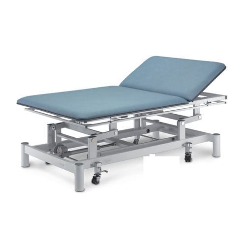 Mesa Bobath eléctrica - BOBATH PRO POWER - Ferrox - con ruedas / con altura regulable / de 2 secciones