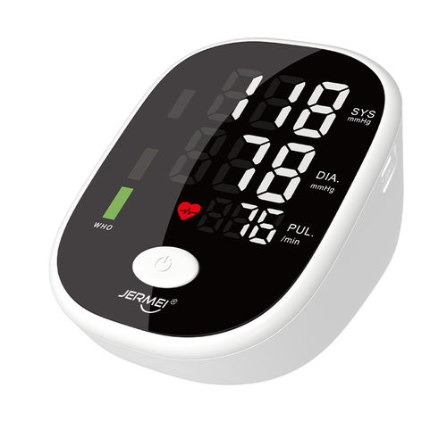 Tensiómetro electrónico automática - JM-27801 - Shenzhen Jermei Medical Device Technology Co., Ltd - con manguito para adulto
