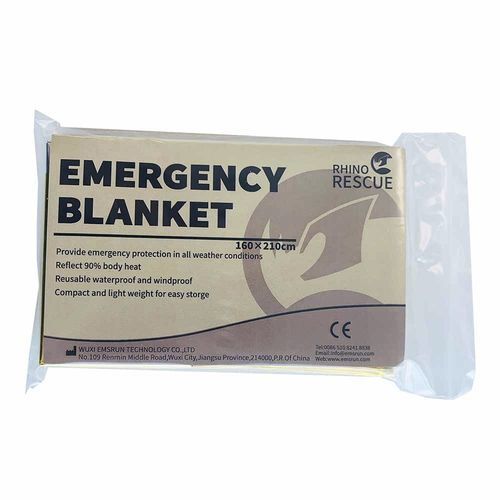 Manta de emergencia - CR-07 - Wuxi Emsrun Technology Co., Ltd. - calefactada / desechable