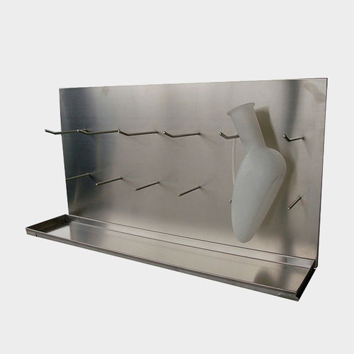 Armario para palanganas - Rinox S.r.l. - de pared / de acero inoxidable / 1 módulo