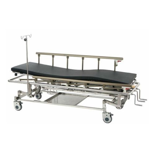 Carro camilla para traslado de pacientes - ST010 - Foshan Medco Medical equipment Co., Ltd. - de emergencia / manual / de altura variable