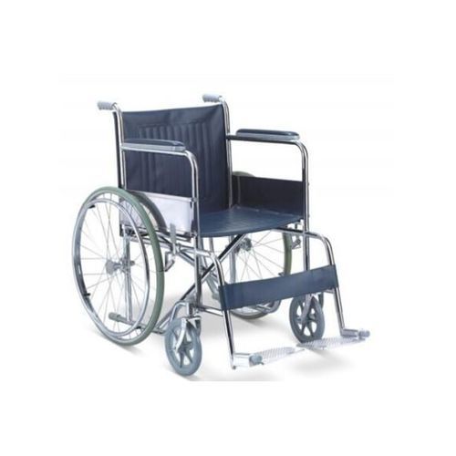 Silla de ruedas manual - W002 - Foshan Medco Medical equipment Co., Ltd. - de exterior / con reposapiernas / marco de acero