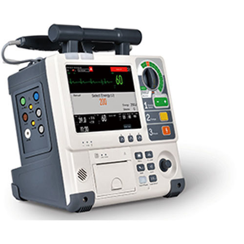Desfibrilador externo manual - 08 - Foshan Medco Medical equipment Co., Ltd. - con monitores de ECG y SpO2 / con monitor multiparamétrico
