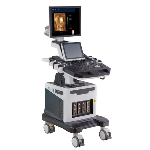 Ecógrafo con soporte - T003 - Foshan Medco Medical equipment Co., Ltd. - para ecografía polivalente / doppler-color / 3D/4D
