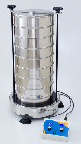 Tamizadora electromagnética - BA400N - CISA CEDACERIA INDUSTRIAL - 3D / de mesa / para preparación de pruebas