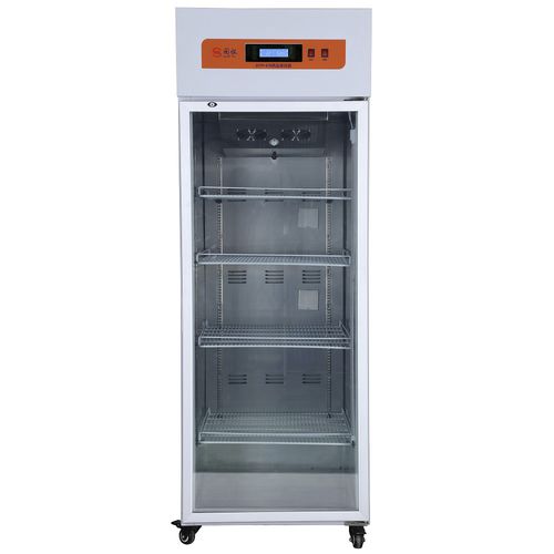 Refrigerador de cromatografía - GYYP-650 - Xiamen Guoyi Scientific Instrument - de tipo armario / con 1 puerta / con puerta de cristal