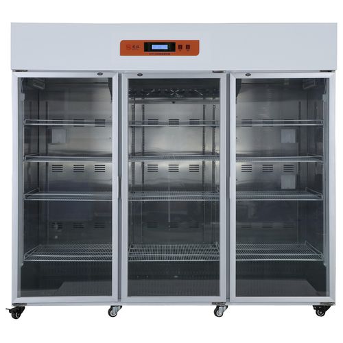 Refrigerador de cromatografía - GYYP-2200 - Xiamen Guoyi Scientific Instrument - de tipo armario / con 3 puertas / con puerta de cristal