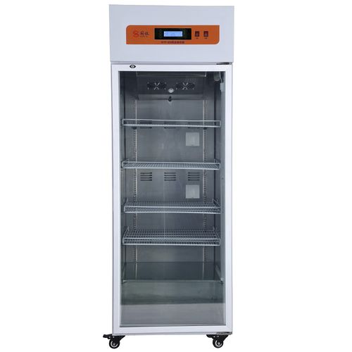 Refrigerador de cromatografía - GYYP-830 - Xiamen Guoyi Scientific Instrument - de tipo armario / con 1 puerta / con puerta de cristal