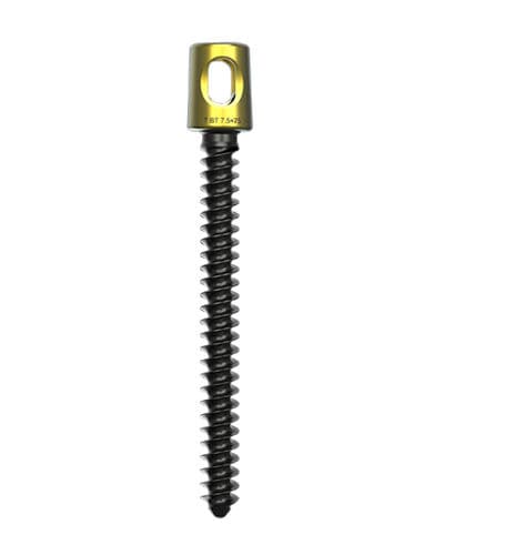 Tornillo pedicular para vértebra lumbar, sacra - Wuxi Betta Medical Technology - poliaxial / metálico