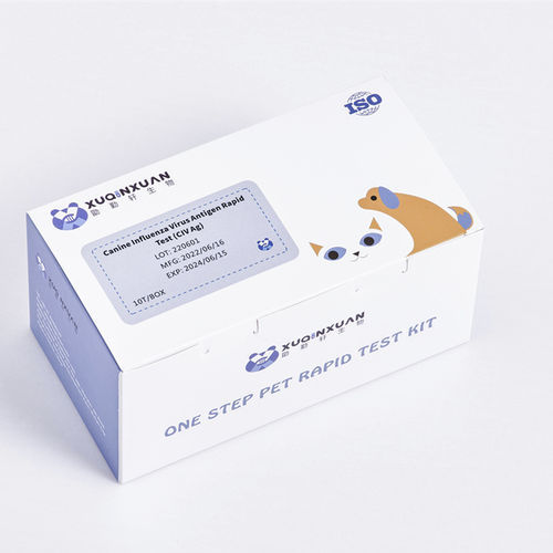 Prueba rápida de gripe canina - XQX017 - Wuhan Xuqinxuan Biotechnology - para cánidos / para antígenos / de heces