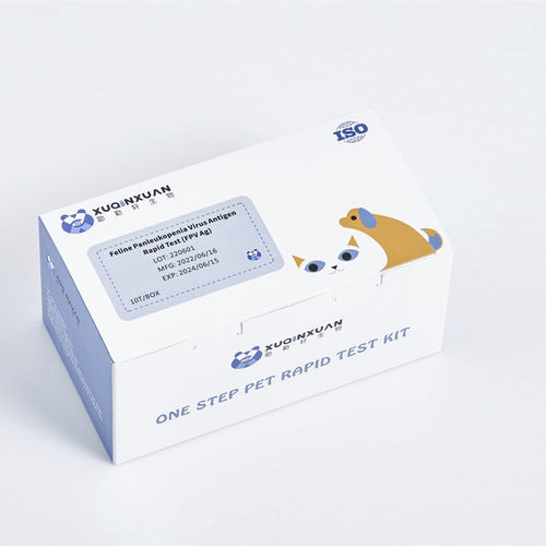 Prueba rápida para enfermermedades infecciosas - XQX018 - Wuhan Xuqinxuan Biotechnology - para felinos / para antígenos / de virus de la panleucopenia felina