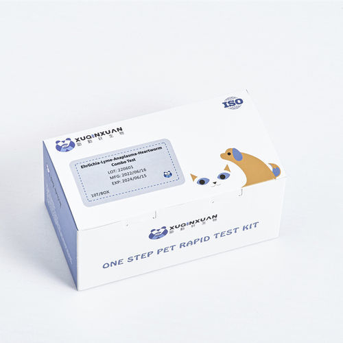 Prueba rápida para el gusano del corazón - XQX026 - Wuhan Xuqinxuan Biotechnology - de ehrlichiosis / de la enfermedad Lyme / para perro