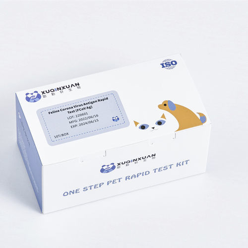 Prueba rápida para enfermermedades infecciosas - XQX030 - Wuhan Xuqinxuan Biotechnology - para felinos / para antígenos / de coronavirus
