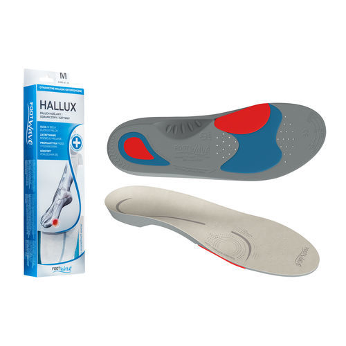 Plantilla ortopédica con almohadilla para el talón - FootWave™ HALLUX - FootWave™ - con refuerzo del arco longitudinal / para fascitis plantar / para pie plano