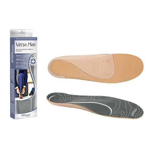 Plantilla ortopédica con refuerzo del arco longitudinal - VERSA MAN - FootWave™ - para pie plano