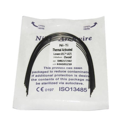 Hilo ortodóntico redondo - Shenzhen Belident Medical Equipment Co.,Ltd - NiTi