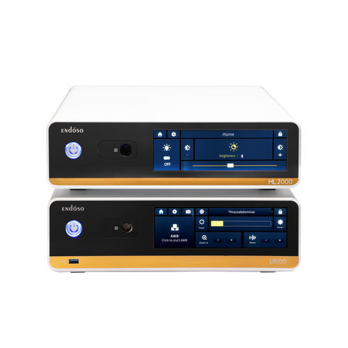 Procesador de vídeo para endoscopia - U500 (Autofocus) - Endoso Life Technology - con fuente de luz LED integrada / con puerto USB / con grabadora