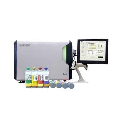 Analizador de bioquímica automatizado - BC32 - ZHUHAI MEIHUA MEDICAL TECHONOLOGY CO. LTD. - de mesa / de sangre