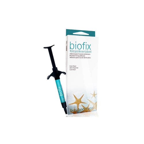 Adhesivo dental de brackets - biofix - Biodinâmica - para cerámica / para metal / para plástico