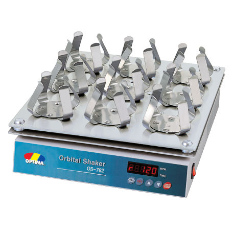 Agitador de laboratorio orbital - OS-762 - OPTIMA Inc. - digital / de uso general / para la industria farmacéutica