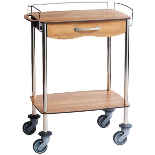 Carro médico - 220P.8.2 - TOURINOX - de uso general / para cuidados / 1 cajón