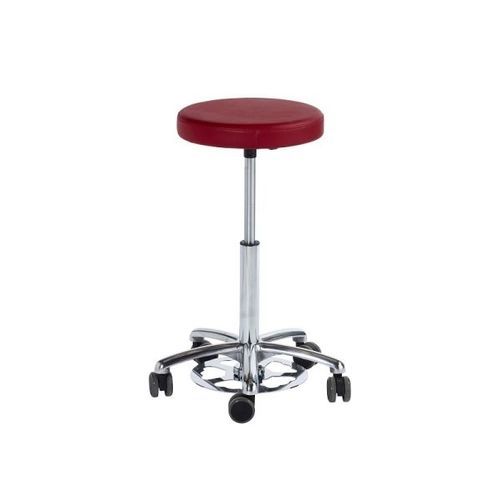 Taburete para centro sanitario - 3850R - TOURINOX - con ruedas / de acero inoxidable