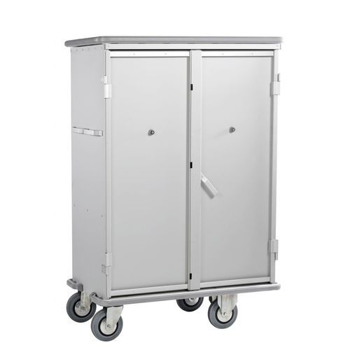 Carro para bolsas para ropa limpia - 4009 - TOURINOX - con 2 puertas