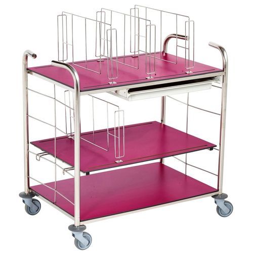 Carro de uso general - 5011 - TOURINOX - de limpieza / de acero inoxidable