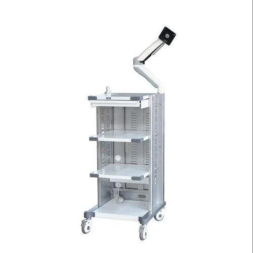 Carro de hospital - Shenzhen Tuyou Medical Imaging Co., Ltd.​ - para endoscopios flexibles / multifunción / de metal