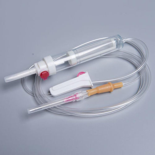 Set de perfusión sanguínea - Jiangsu Zhengkang Medical Apparatus - policloruro de vinilo / con cámara de goteo / con grifo