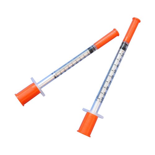 Jeringa hipodérmica - U-100 - Jiangsu Zhengkang Medical Apparatus - de insulina / 1 ml / 0,5 ml