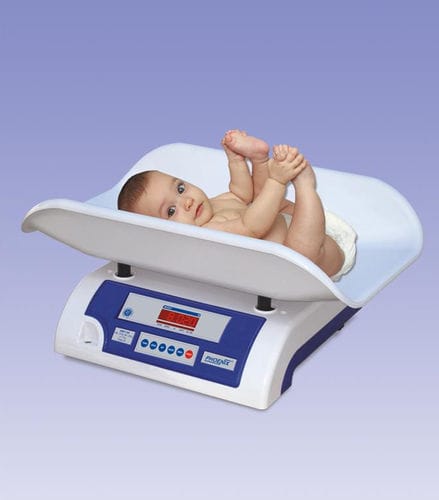 Pesabebés electrónico - NBY series - Nitiraj Engineers - pediátrico / de mesa / inalámbrico