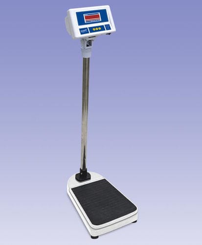 Plataforma de pesaje electrónica - NEP-PW series - Nitiraj Engineers - médica / con pantalla LED / con batería recargable