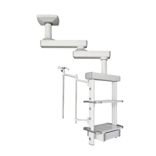 Brazo de distribución de techo - EM-33 - Shandong Expert Medical Equipment - para endoscopia / para quirófano / de brazo simple