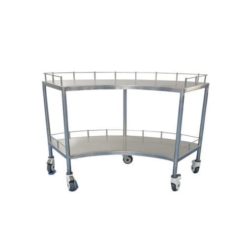 Carro para instrumental - B23 - Shandong Expert Medical Equipment - multifunción / de acero inoxidable / con estante