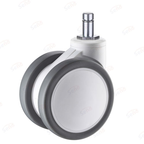 Rueda para carro médico - ME04-03-100TPRG - Zhongshan Seño Casters and Wheels Man Co.,Ltd - giratoria