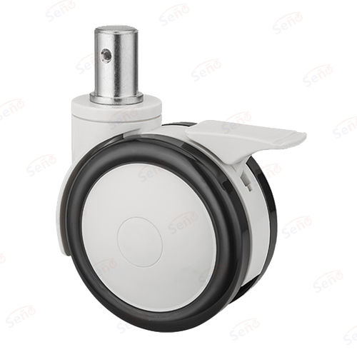 Rueda para mesa de operaciones - ME02-03D-125PUB - Zhongshan Seño Casters and Wheels Man Co.,Ltd - de polipropileno / con freno / giratoria