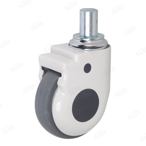 Rueda para cama de hospital - HB01-03-125TPR-G - Zhongshan Seño Casters and Wheels Man Co.,Ltd - de polipropileno / giratoria