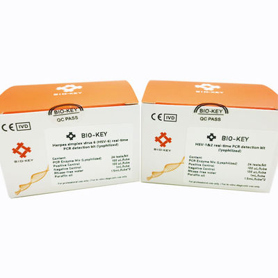 Kit de prueba para enfermermedades infecciosas - BIK-QL-H0014 - Biokey Health - de virus del herpes simple / clínico / de laboratorio