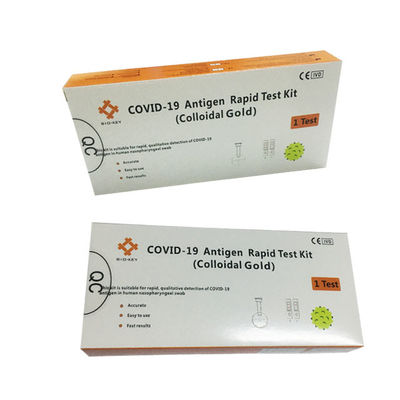 Kit de prueba para COVID-19 - XG001	 - Biokey Health - para virus / nasal / de garganta