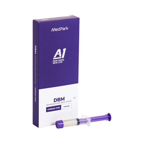 Sustituto óseo alotrasplante - A1 DBM - MedPark - para cirugía ortopédica / para cirugía dental / maleable